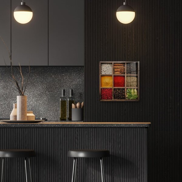Skleněný obraz 30x30 cm Spices Box – Styler
