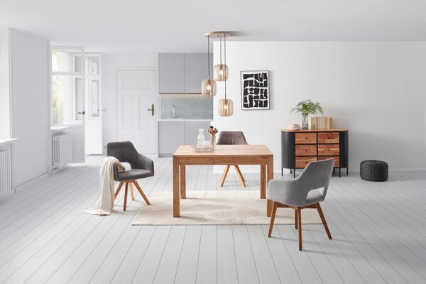 JÍDELNÍ STŮL, barvy akácie, 120/90/76 cm P & B - Jídelní stoly, Online Only