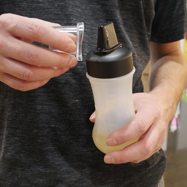 Dávkovač na omáčky průhledný 300 ml