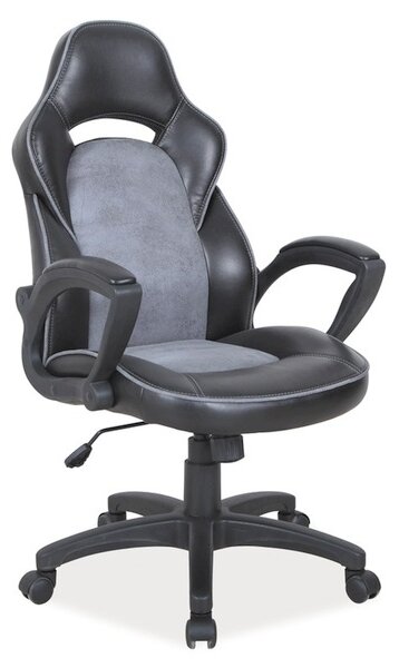 Signal Kancelářská židle Q-115 černá/šedá