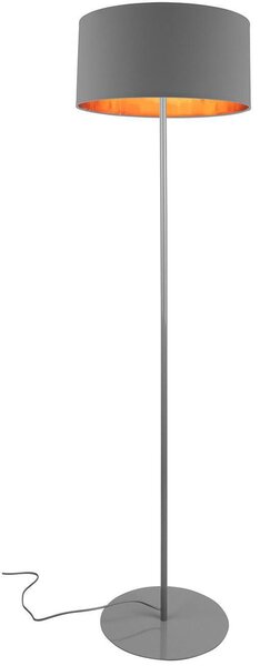 Podlahová lampa SHADE, 1x textilní stínítko (výběr ze 4 barev), (výběr ze 3 barev konstrukce), (fi 40cm), G