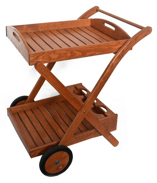 Pojízdný servírovací vozík s podnosem Exteriér | Ostatní zahradní vybavení