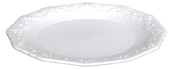 Porcelánový dezertní talíř bílý Provence 19 cm (Chic Antique)