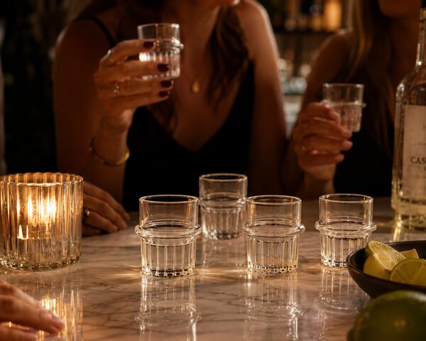 Ichendorf Milano designové sklenice na pálenku Transit Shot Glass