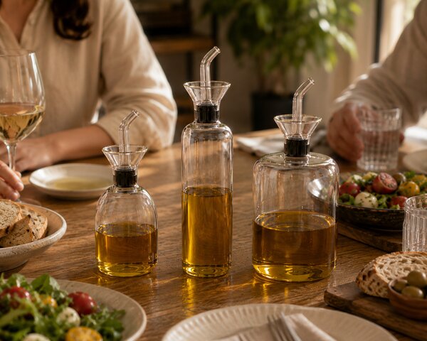 Ichendorf Milano designové nádoby na olej Cilindro Oil Bottle 500ml