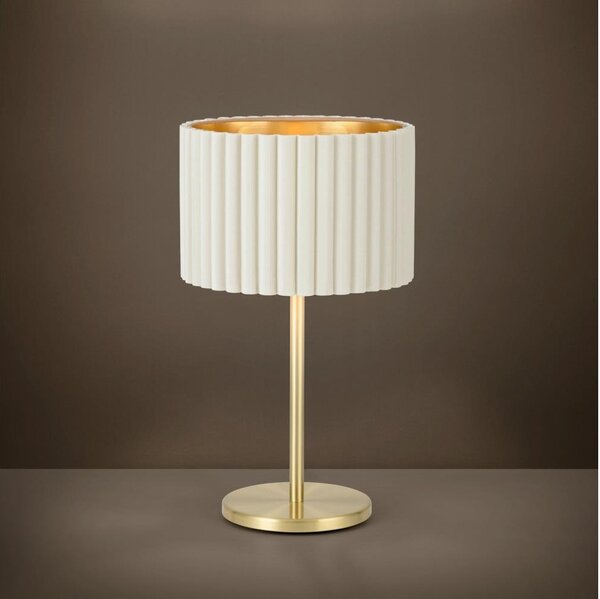 Eglo 39766 - Stolní lampa TAMARESCO 1xE27/40W/230V bílá
