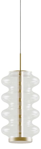 Aromas Vitree LED závěsné svítidlo Černá matná