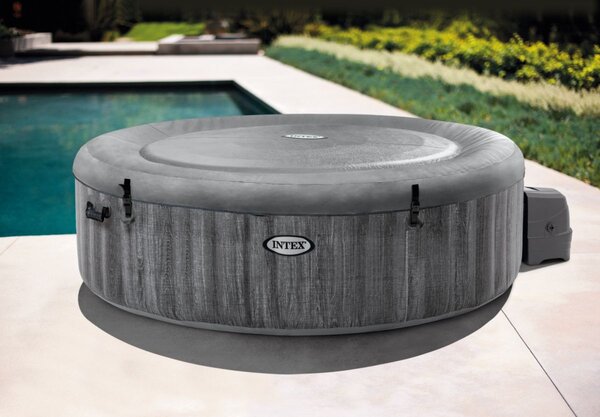 Nafukovací vířivka Intex Pure Spa Bubble Greywood 28440NP