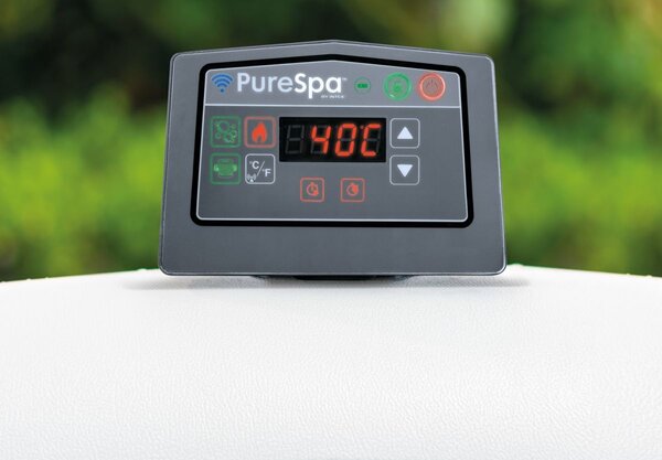Nafukovací vířivka Intex Pure Spa Bubble Greywood 28440NP