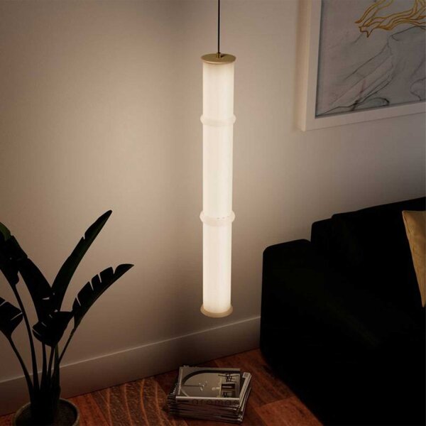 Aromas Canna L LED závěsné svítidlo Černá matná