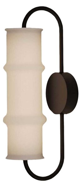 Aromas Canna LED nástěnné svítidlo Černá matná
