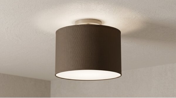 Stropní svítidlo ARDEN 1xE27/15W/230V pr. 25 cm černá