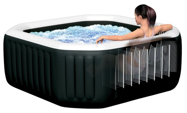 Nafukovací vířivka Intex PureSpa Jet and Bubble Octagon 6 osob