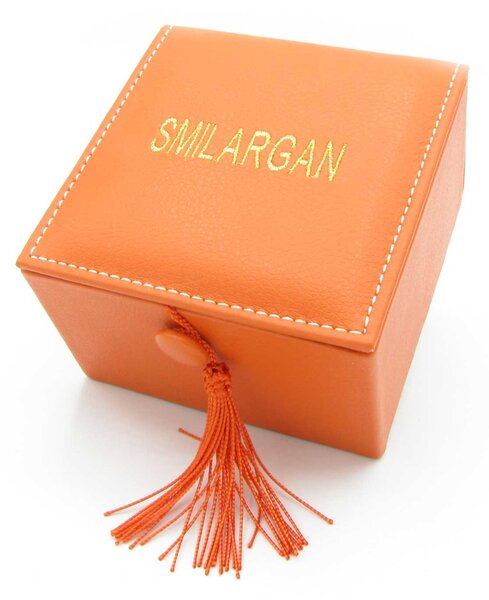Smilargan Krabička - šperkovnice Smilargan - oranžová