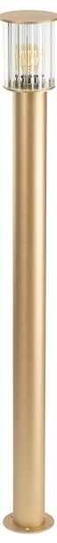 Argon 8754 - Venkovní lampa NORFOLK 1xE27/15W/230V IP44 124cm zlatá