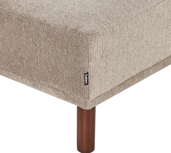 Taburet HOLT Tkanina Taupe