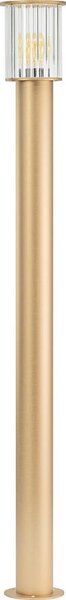 Argon 8754 - Venkovní lampa NORFOLK 1xE27/15W/230V IP44 124cm zlatá