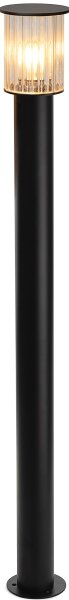 Argon 8750 - Venkovní lampa NORFOLK 1xE27/15W/230V IP44 124cm černá
