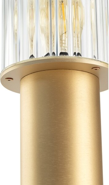 Argon 8753 - Venkovní lampa NORFOLK 1xE27/15W/230V IP44 52cm zlatá