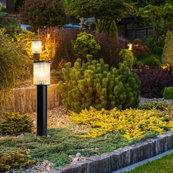 Argon 8749 - Venkovní lampa NORFOLK 1xE27/15W/230V IP44 52cm černá