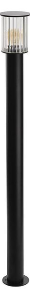 Argon 8750 - Venkovní lampa NORFOLK 1xE27/15W/230V IP44 124cm černá