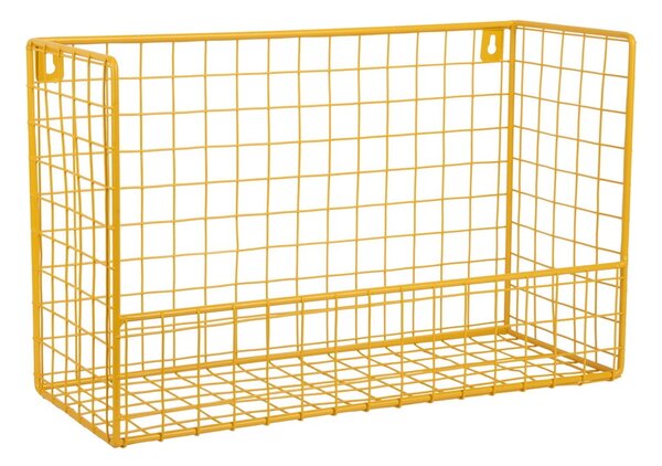 Žlutá ocelová police 40 cm Reja – PT LIVING