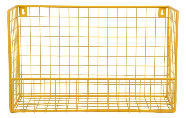 Žlutá ocelová police 40 cm Reja – PT LIVING