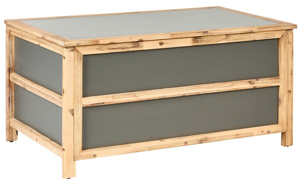 Úložný box ACATE 121 cm 72 cm Šedá