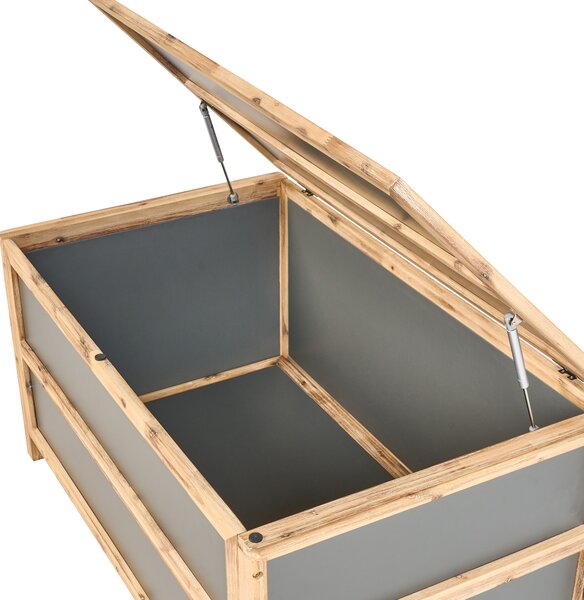 Úložný box ACATE 121 cm 72 cm Šedá