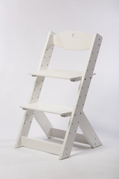 Lucas Wood Style rostoucí židle OMEGA II bílá