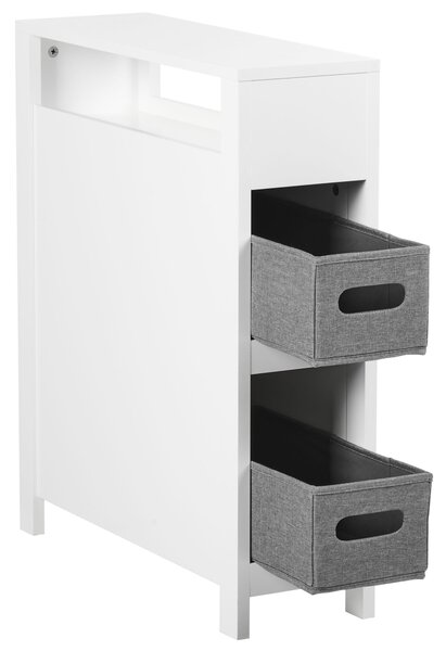 Skříňka do koupelny CACHI 20 cm Bílá