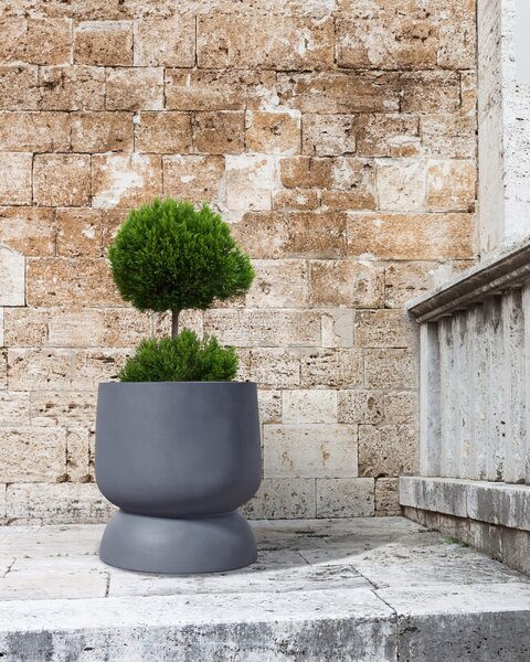 Květináč ARAUCARIA 42 cm Šedá