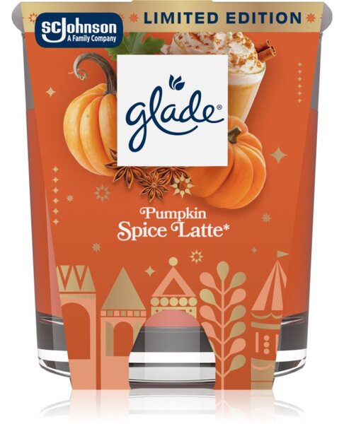 GLADE Pumpkin Spice Latte NEW vonná svíčka 112 g