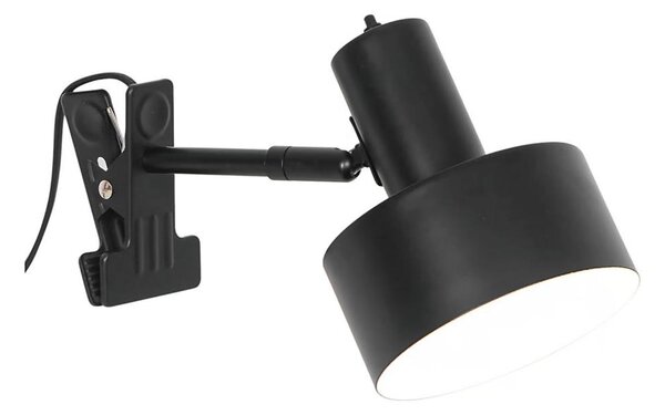 Nordlux - Lampa s klipem MATIS 1xE27/15W/230V černá