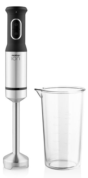 Niceboy ION Twister T2 - Tyčový mixér 1200W/230V nerez/černá