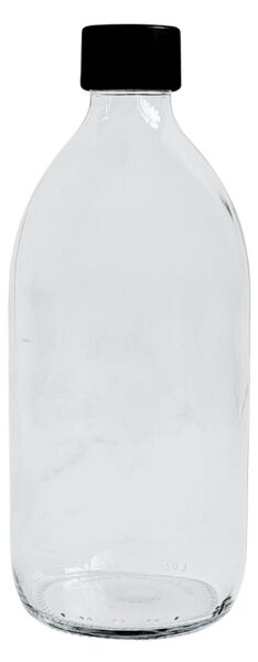 Dávkovač mýdla STELLA 330 ml s černým uzávěrem