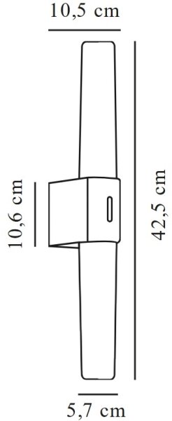 Nordlux - LED Koupelnové osvětlení zrcadla HELVA LED/9W/230V IP44