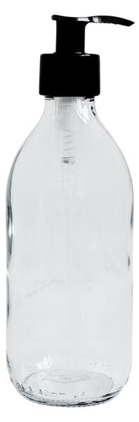 Dávkovač mýdla STELLA 330 ml s černým dávkovačem