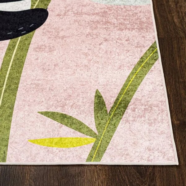 Makro Abra Dětský kusový koberec vhodný k praní BAMBINO 40690 Medvídek Koala růžový Rozměr: 80x150 cm
