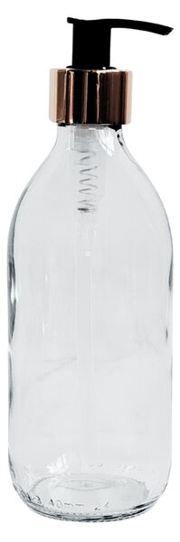 Dávkovač mýdla STELLA 330 ml s černo-zlatým dávkovačem