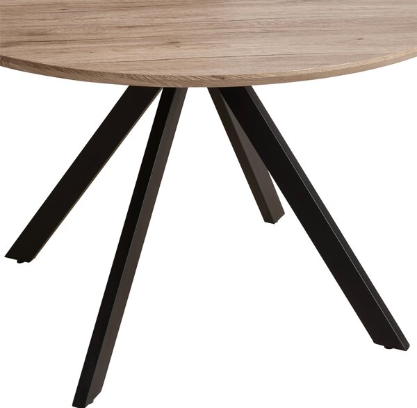 JÍDELNÍ STŮL, přírodní barvy, 120/120/76 cm Livetastic - Jídelní stoly, Online Only