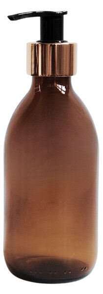 Dávkovač mýdla MONA 250 ml s černo-zlatým dávkovačem