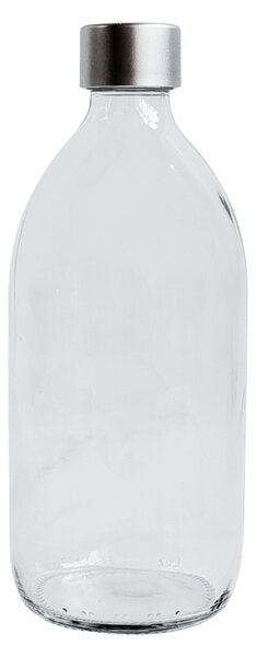 Dávkovač mýdla STELLA 540 ml se stříbrným uzávěrem