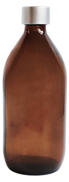 Dávkovač mýdla MONA 500 ml se stříbrným těsnícím uzávěrem