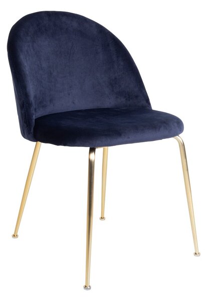 Modrá Jídelní židle Geneve 52 × 51 × 78 cm HOUSE NORDIC