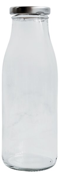 Dávkovač mýdla FRANC 500 ml se stříbrným šroubovacím víčkem