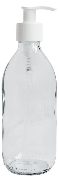 Dávkovač mýdla STELLA 330 ml s bílým dávkovačem