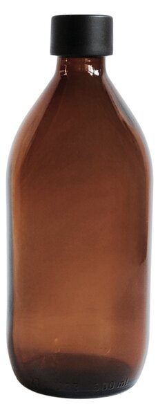Dávkovač mýdla MONA 500 ml s uzávěrem v barvě tmavého dřeva