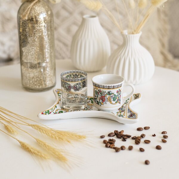 Krásy Orientu Keramický set na kávu pro jednoho - Omar