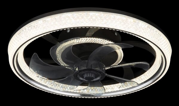 Globo 03644 - LED Stm. stropní ventilátor CIRILLA LED/30W/230V 2700-6000K + DO